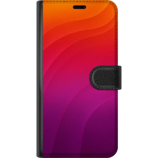 Yhteensopiva Lompakkokotelo Apple iPhone Air Sunset Waves