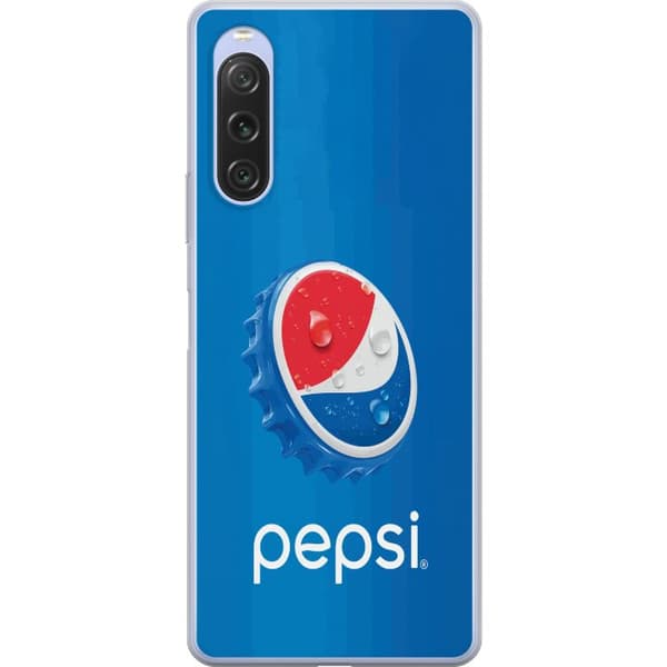 Kompatibelt Mobildeksel til Sony Xperia 10 V Moderne drikke-inspirert design