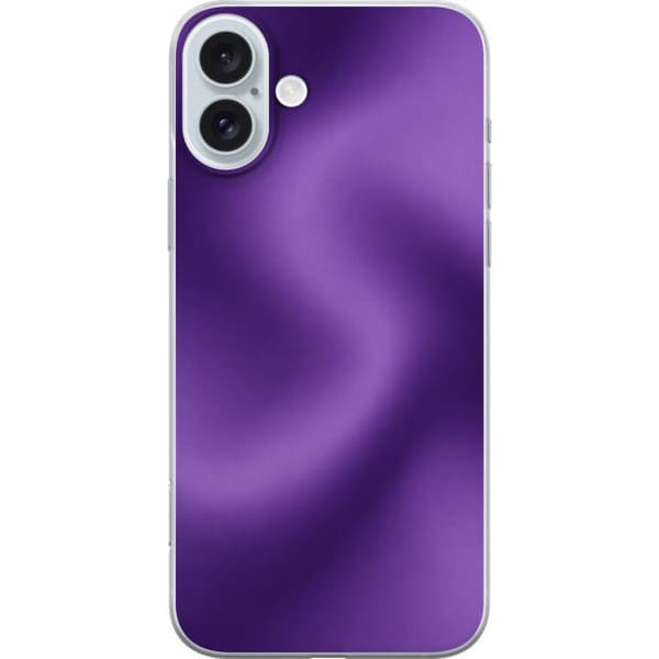 Kompatibelt Mobilskal till Apple iPhone 16 Plus Purple Motion