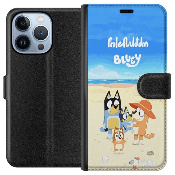 Kompatibelt Plånboksfodral till Apple iPhone 13 Pro Bluey