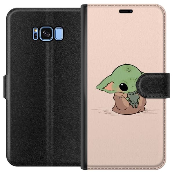 Kompatibelt Plånboksfodral till Samsung Galaxy S8 Kawaii