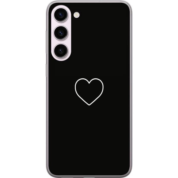 Kompatibelt Mobilskal till Samsung Galaxy S23+ Hjärta