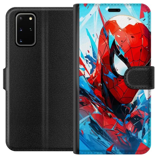 Kompatibelt Plånboksfodral till Samsung Galaxy S20+ Spiderman