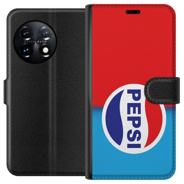 Kompatibel Tegnebogsetui til OnePlus 11R Ikonisk Pepsi-design