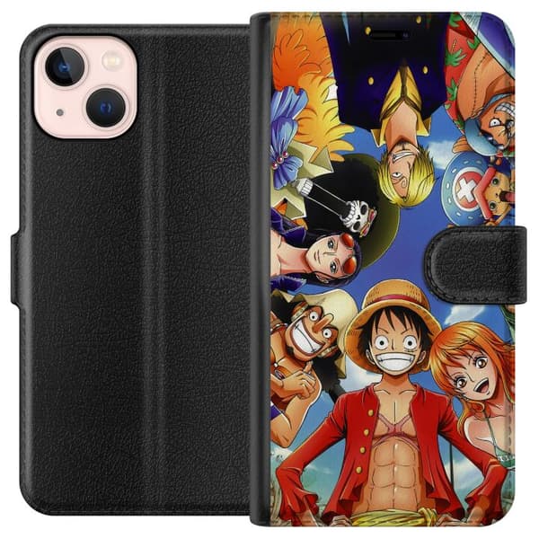 Kompatibelt Plånboksfodral till Apple iPhone 13 mini Anime