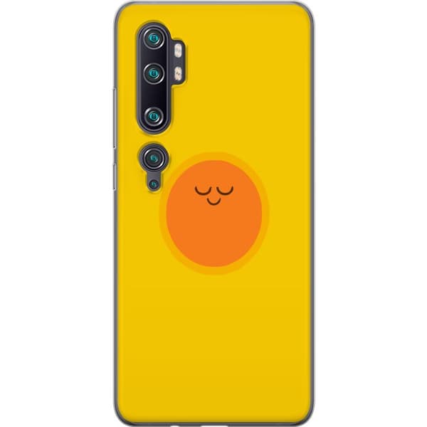 Kompatibelt Mobildeksel til Xiaomi Mi Note 10 Pro Sovande solfigur