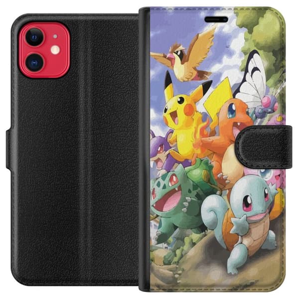 Kompatibelt Plånboksfodral till Apple iPhone 11 Pokemon