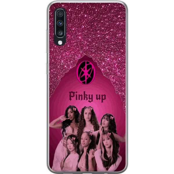 Kompatibelt Mobildeksel til Samsung Galaxy A70 KATSEYE Pinky Up