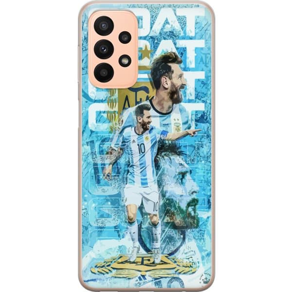 Kompatibelt Mobilskal till Samsung Galaxy A23 Argentina - Messi