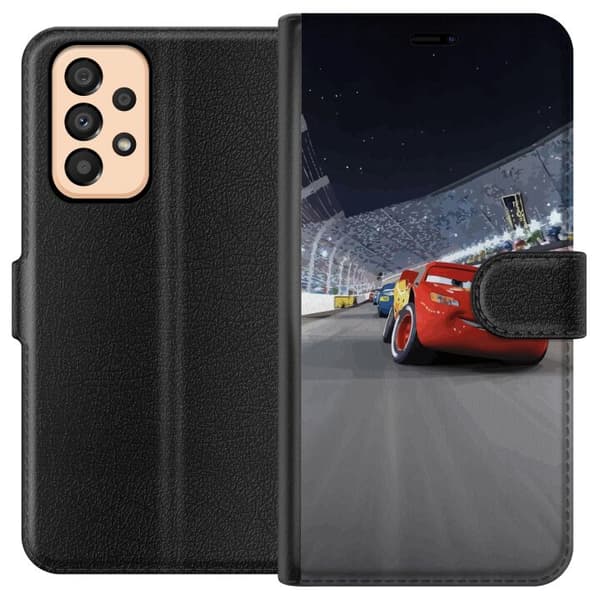 Kompatibel Tegnebogsetui til Samsung Galaxy A33 5G Lynet McQueen