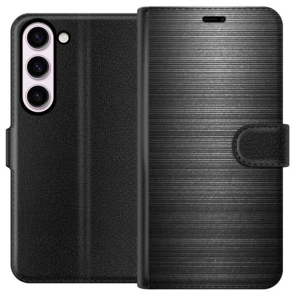 Kompatibel Tegnebogsetui til Samsung Galaxy S23 Metallic