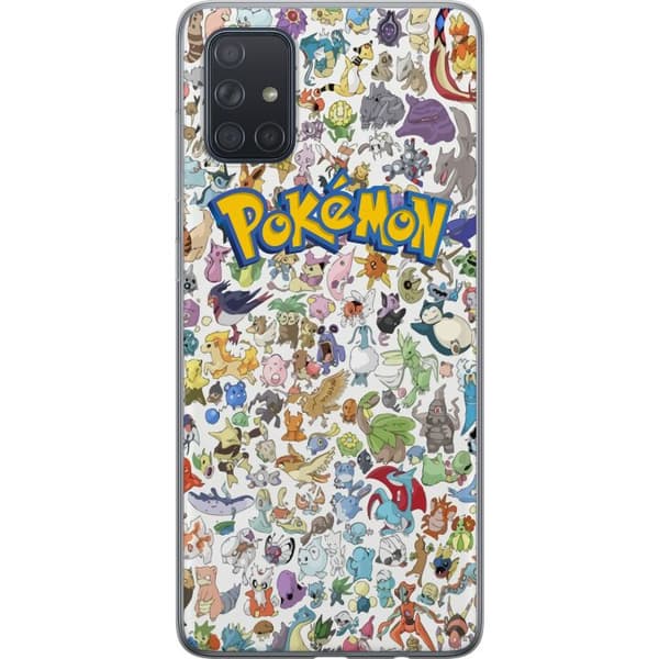 Kompatibelt Mobildeksel til Samsung Galaxy A71 Pokemon