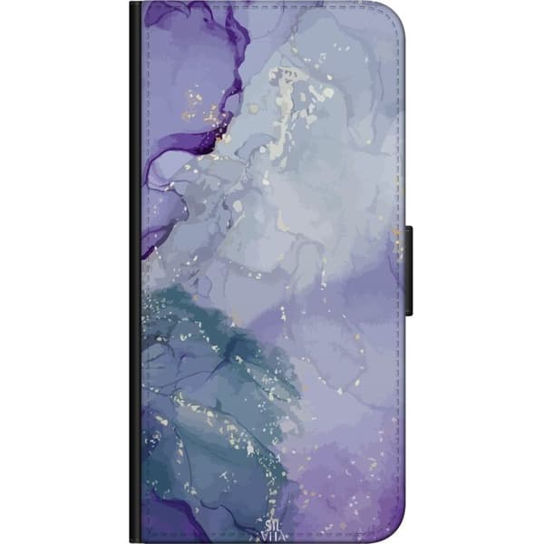 Kompatibel Tegnebogsetui til Motorola Moto G9 Play Marmor