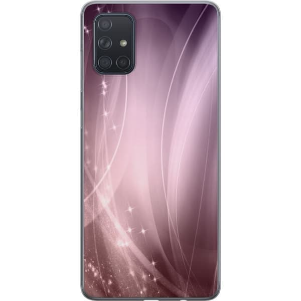 Kompatibelt Mobilskal till Samsung Galaxy A71 Rosa