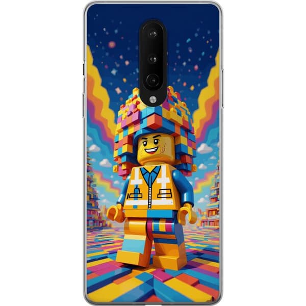 Kompatibelt Mobildeksel til OnePlus 8 Byggklossfigur