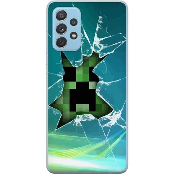 Kompatibelt Mobildeksel til Samsung Galaxy A52 5G Minecraft