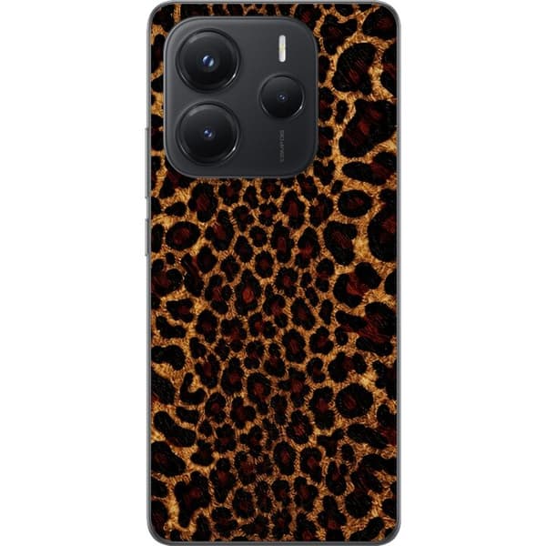 Kompatibelt Mobildeksel til Xiaomi Redmi Note 14 5G Leopardikon