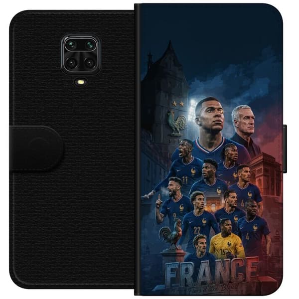 Kompatibel Tegnebogsetui til Xiaomi Redmi Note 9S Charmander på farverig eksplosiv baggrund