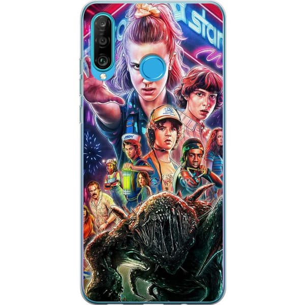 Kompatibelt Mobilskal till Huawei P30 lite Stranger Things
