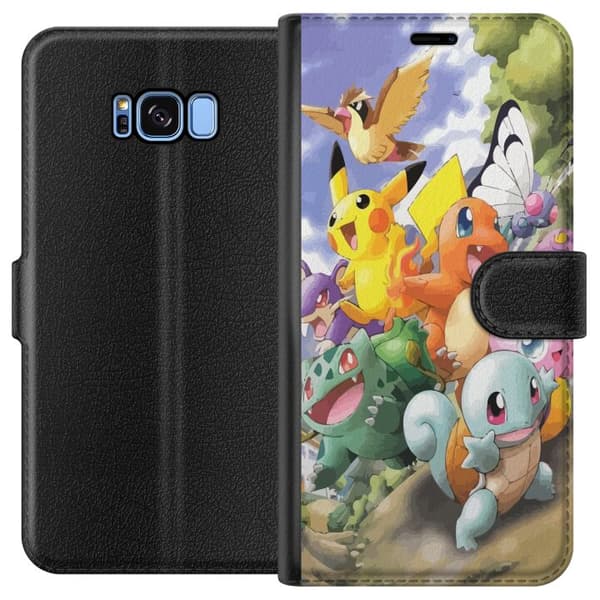 Kompatibelt Plånboksfodral till Samsung Galaxy S8 Pokemon