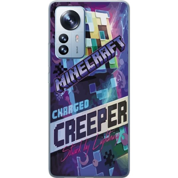 Kompatibelt Mobilskal till Xiaomi 12 Pro Minecraft
