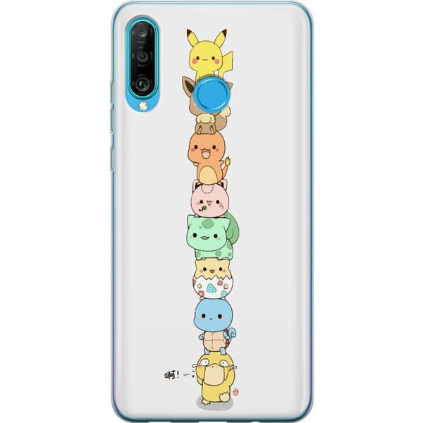 Kompatibelt Mobilskal till Huawei P30 lite Pokemon