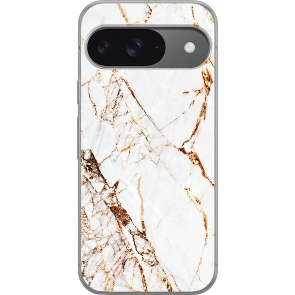 Kompatibelt Mobilskal till Google Pixel 9 Pro Golden Veins
