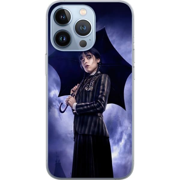 Kompatibelt Mobildeksel til Apple iPhone 13 Pro Wednesday Addams