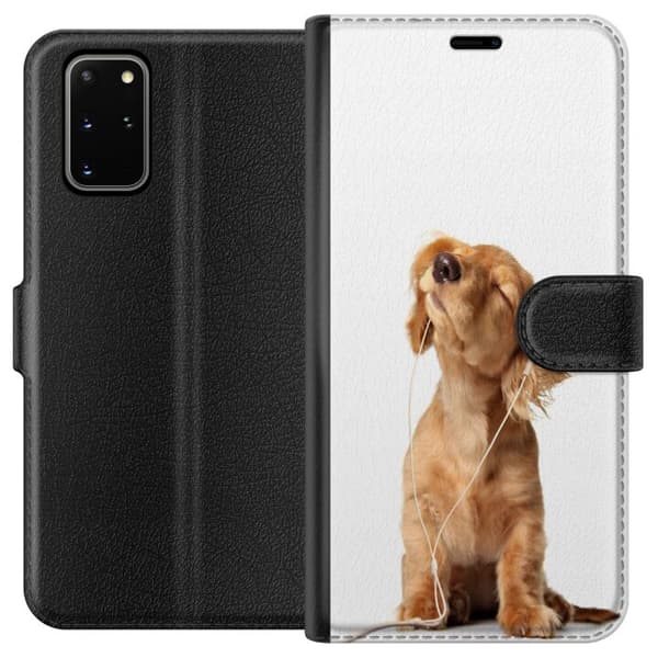 Kompatibelt Plånboksfodral till Samsung Galaxy S20+ Hund