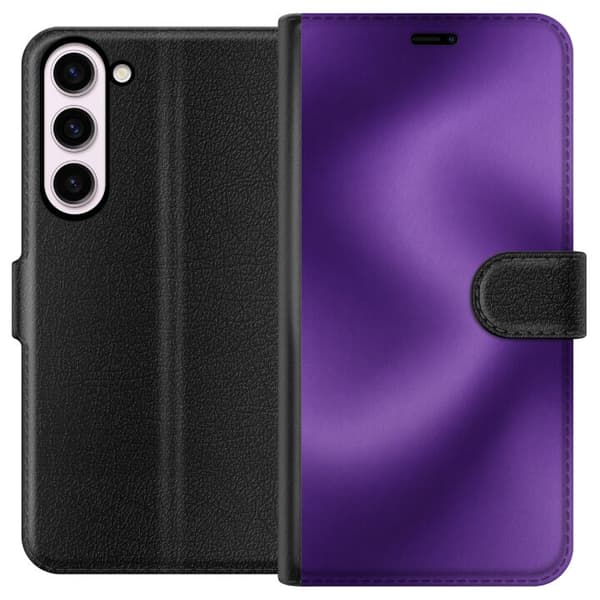 Kompatibel Tegnebogsetui til Samsung Galaxy S23+ Lilla bevægelse