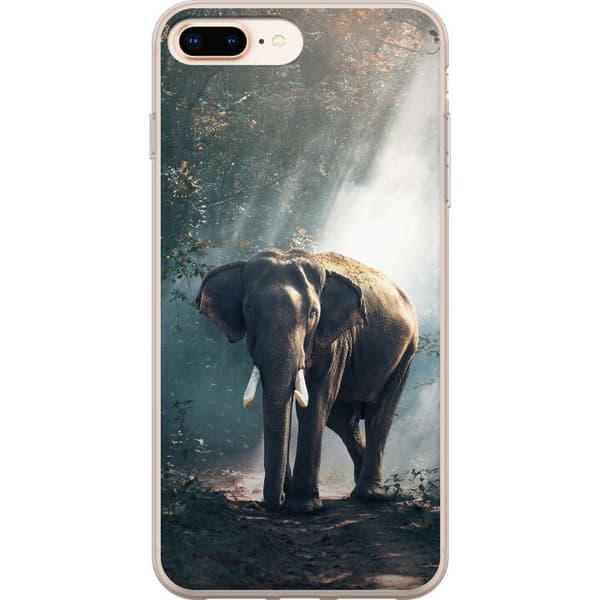 Kompatibelt Mobilskal till Apple iPhone 8 Plus Elefant