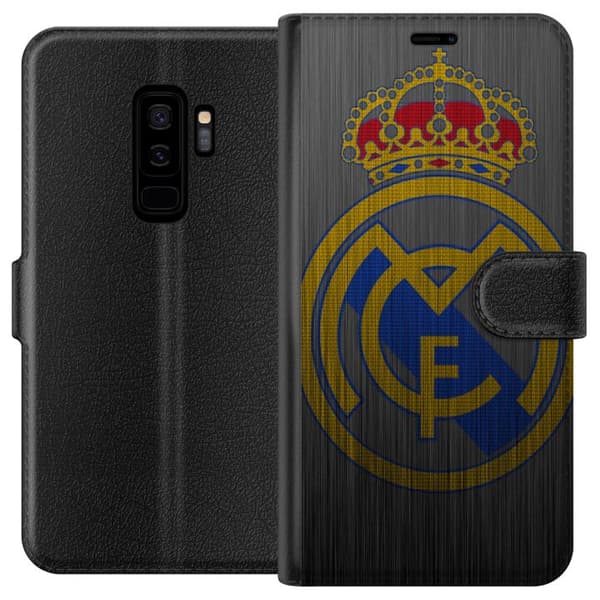 Kompatibelt Plånboksfodral till Samsung Galaxy S9+ Real Madrid CF