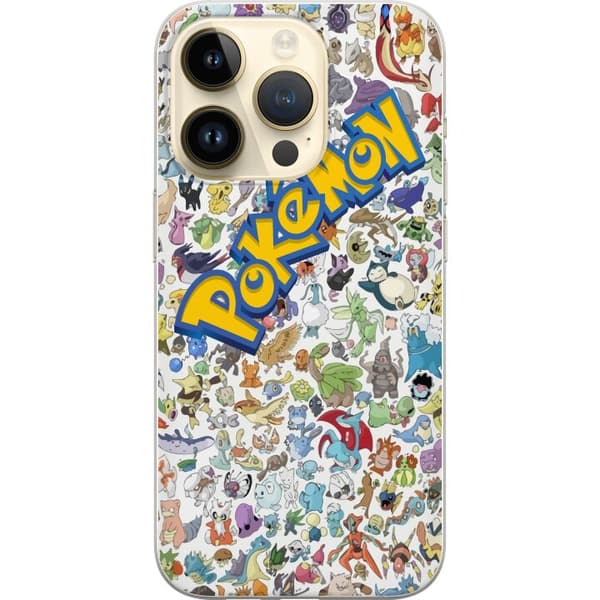Kompatibelt Mobilskal till Apple iPhone 14 Pro Pokemon