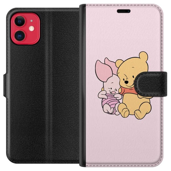 Kompatibelt Plånboksfodral till Apple iPhone 11 Nalle Puh