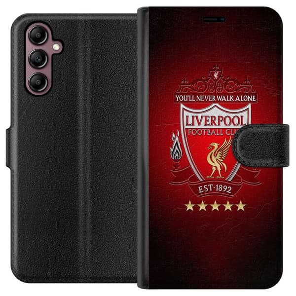 Kompatibel Tegnebogsetui til Samsung Galaxy A14 5G Liverpool