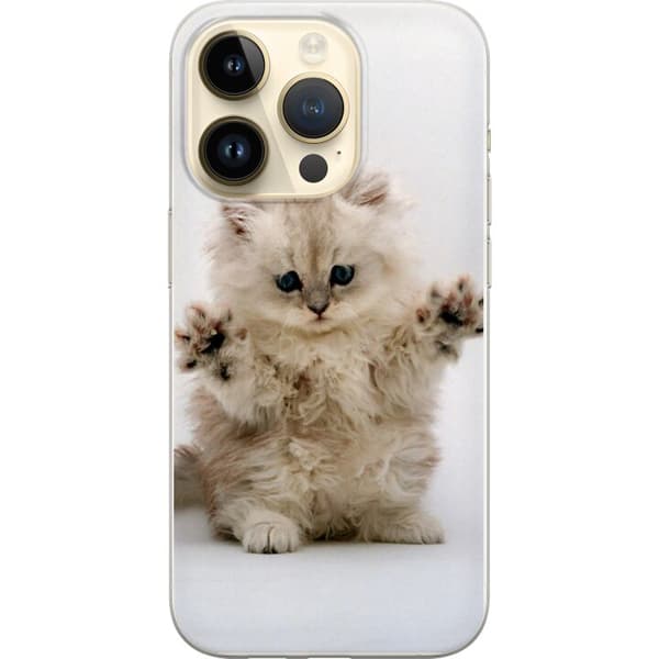 Kompatibelt Mobilskal till Apple iPhone 14 Pro Katt