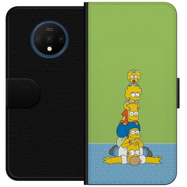 Kompatibel Tegnebogsetui til OnePlus 7T Simpsonfamiljen staplad