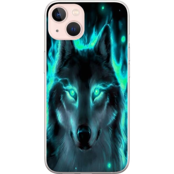 Kompatibelt Mobildeksel til Apple iPhone 13 Ulv