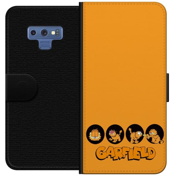 Kompatibelt Lommeboketui til Samsung Galaxy Note9 Garfield