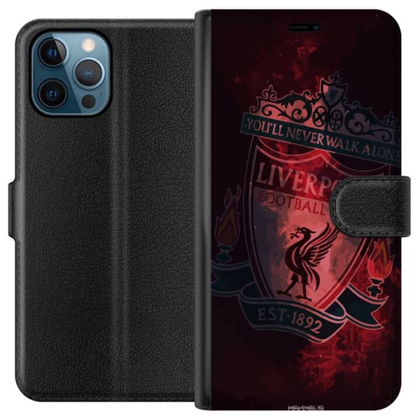 Kompatibel Tegnebogsetui til Apple iPhone 12 Pro Liverpool