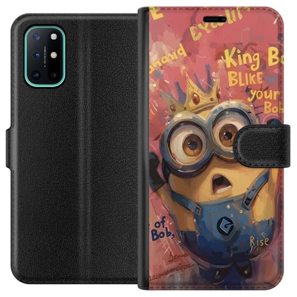 Kompatibel Tegnebogsetui til OnePlus 8T Minion Med Krona