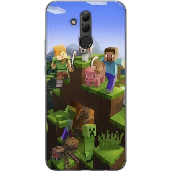 Kompatibelt Mobildeksel til Huawei Mate 20 lite Minecraft