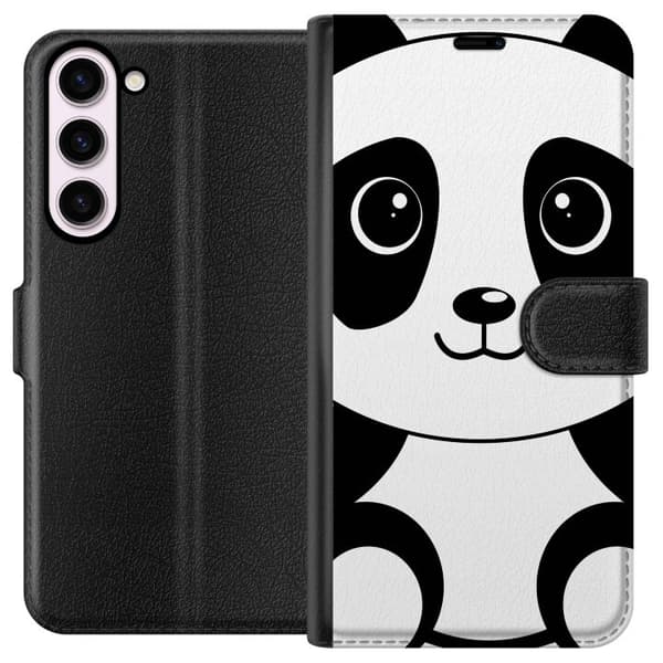 Kompatibel Tegnebogsetui til Samsung Galaxy S23+ Panda
