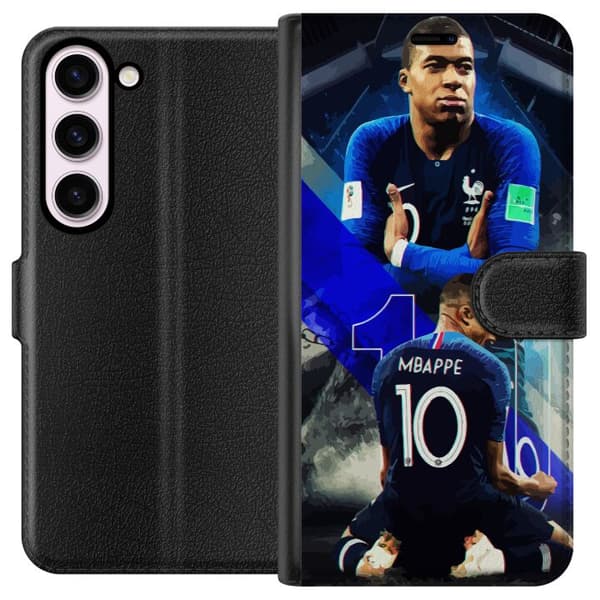 Kompatibel Tegnebogsetui til Samsung Galaxy S23 Kylian Mbappé