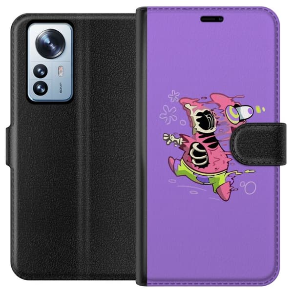 Kompatibel Tegnebogsetui til Xiaomi 12 Pro Smält Patrick