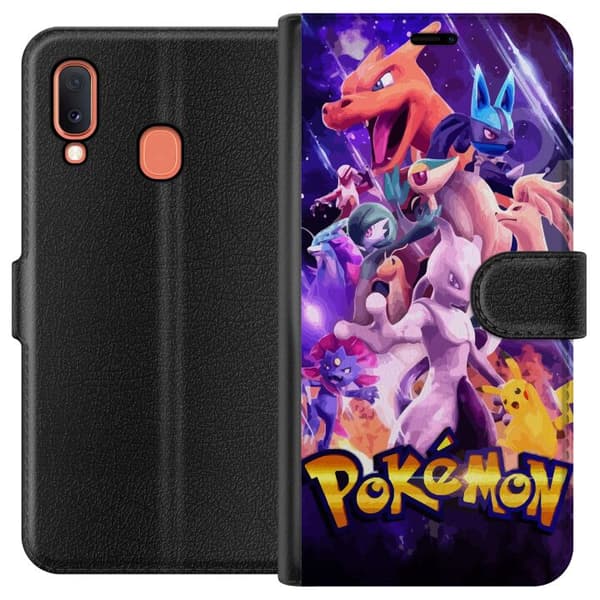 Kompatibelt Lommeboketui til Samsung Galaxy A20e Pokémon
