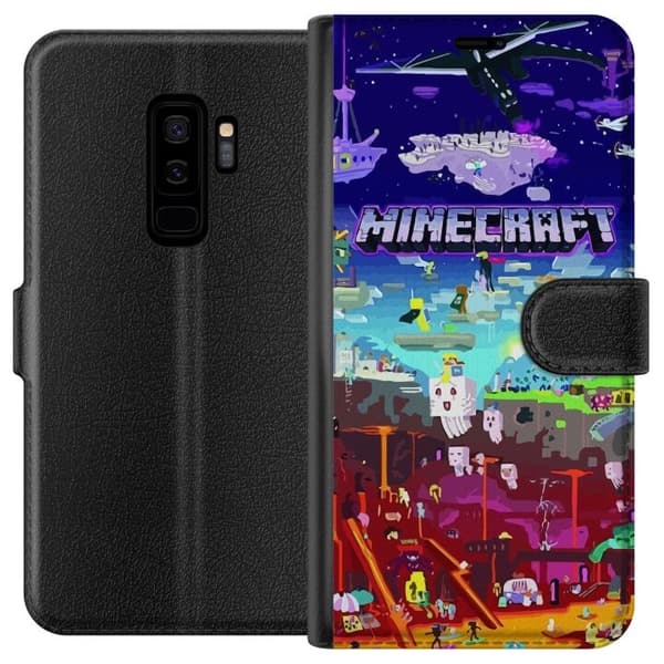 Kompatibelt Lommeboketui til Samsung Galaxy S9+ Minecraft