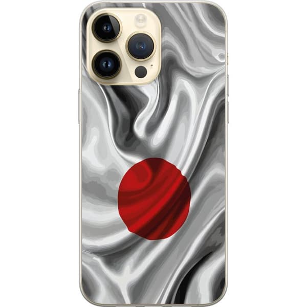 Kompatibelt Mobildeksel til Apple iPhone 14 Pro Max Moderne romdesign med abstrakt planet