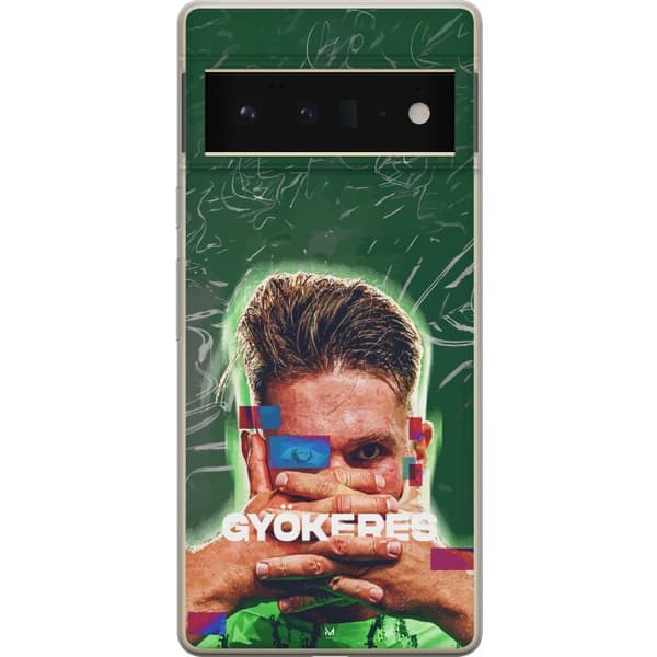 Kompatibelt Mobildeksel til Google Pixel 6 Pro Viktor Gyökeres grön energi