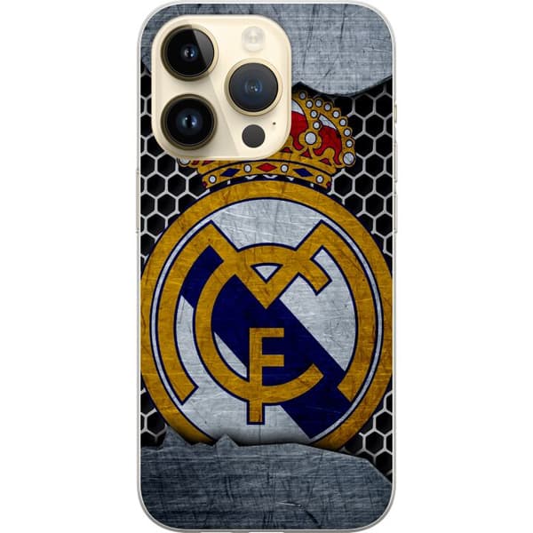 Kompatibelt Mobildeksel til Apple iPhone 15 Pro Real Madrid